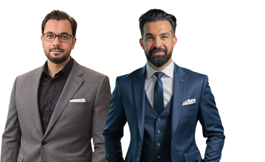 Amir Shurrab and Dr Mohammed Bahja, co-founders of London Gulf Nexus